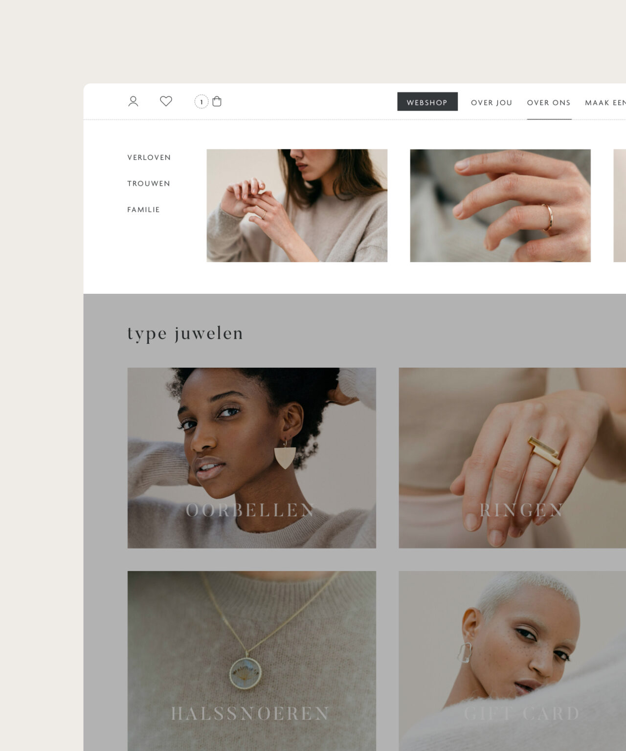 elisa lee website detail dropdown