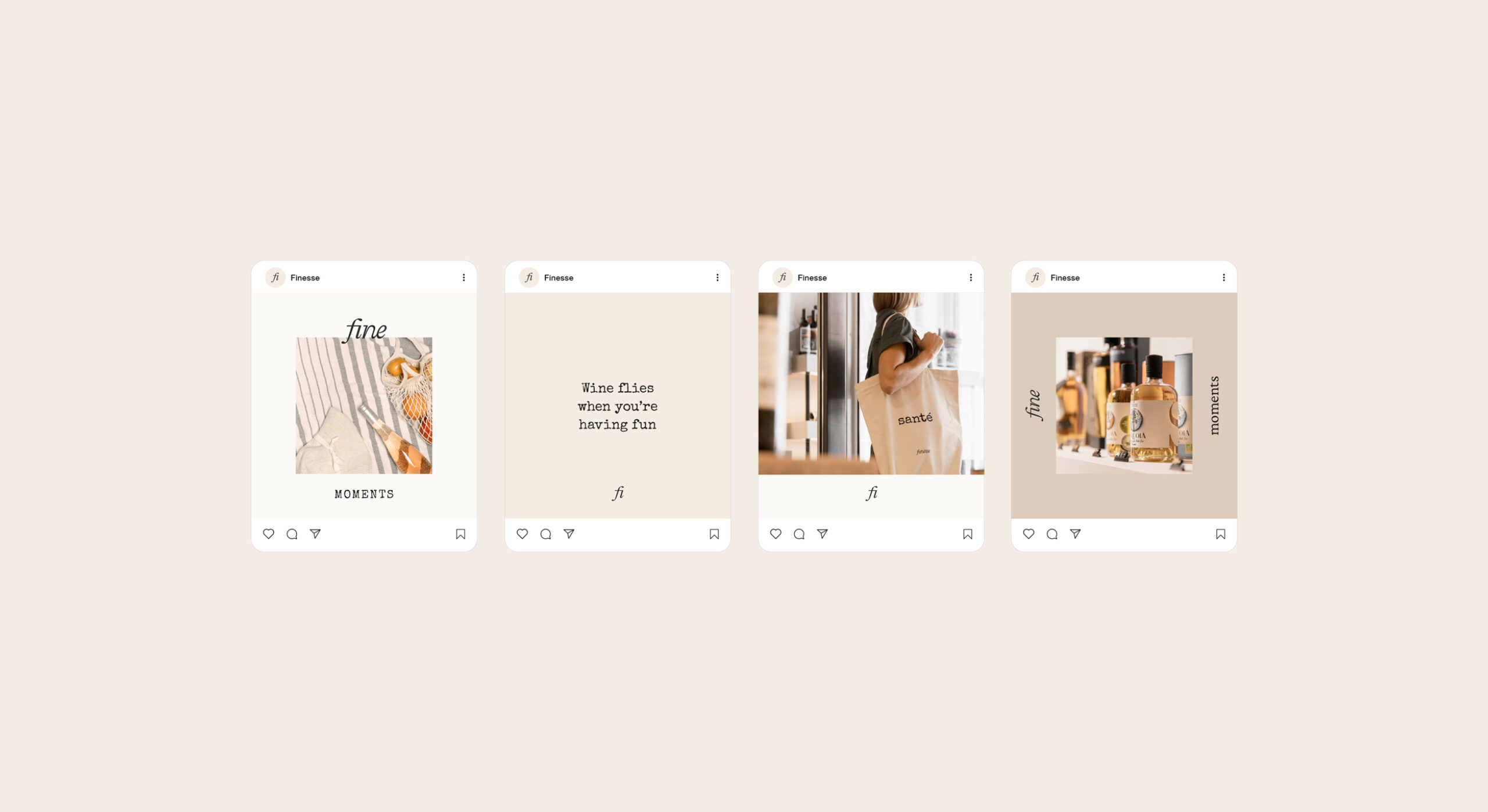 Finesse social media templates