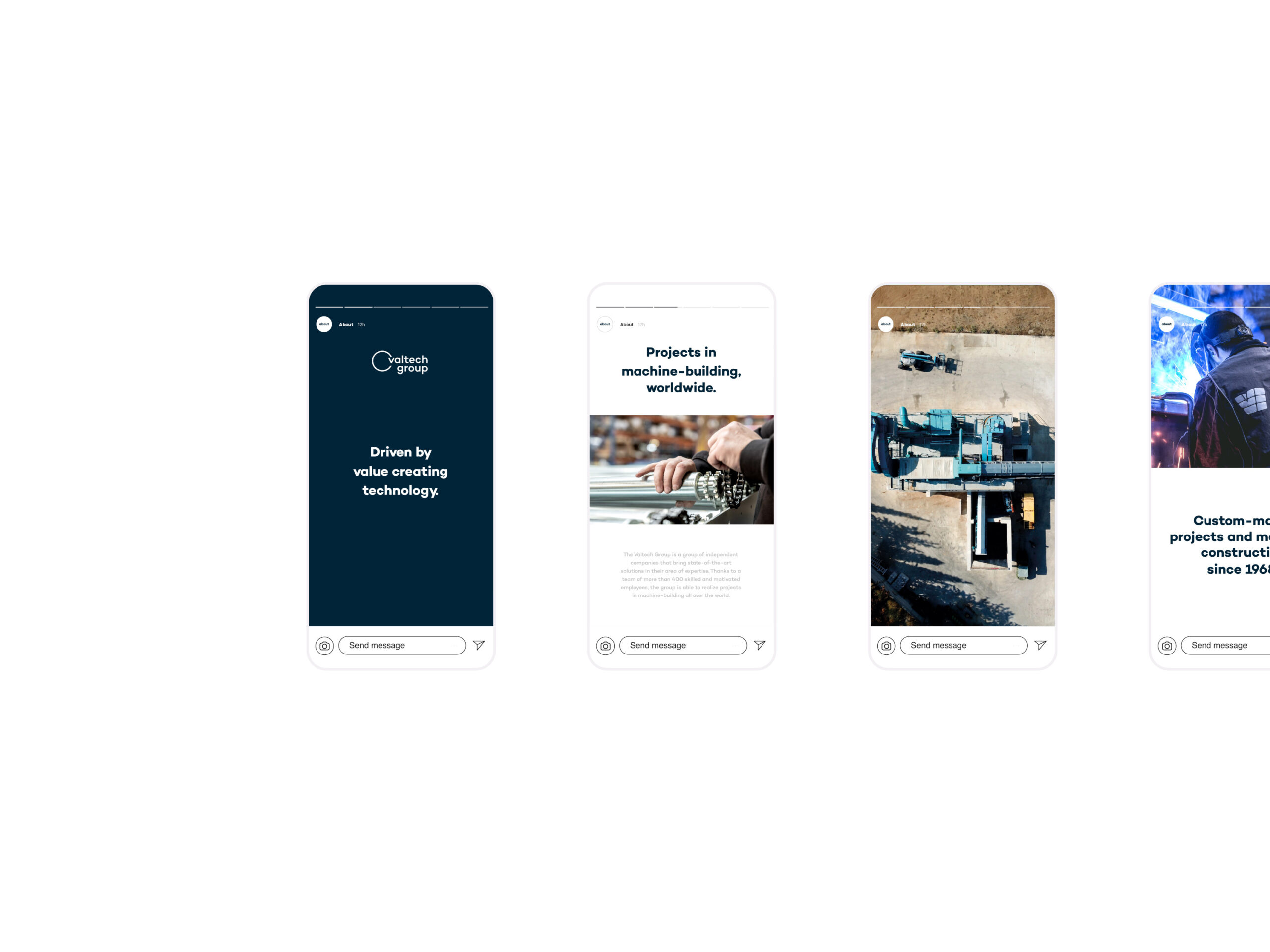 valtech group branding social media huisstijl