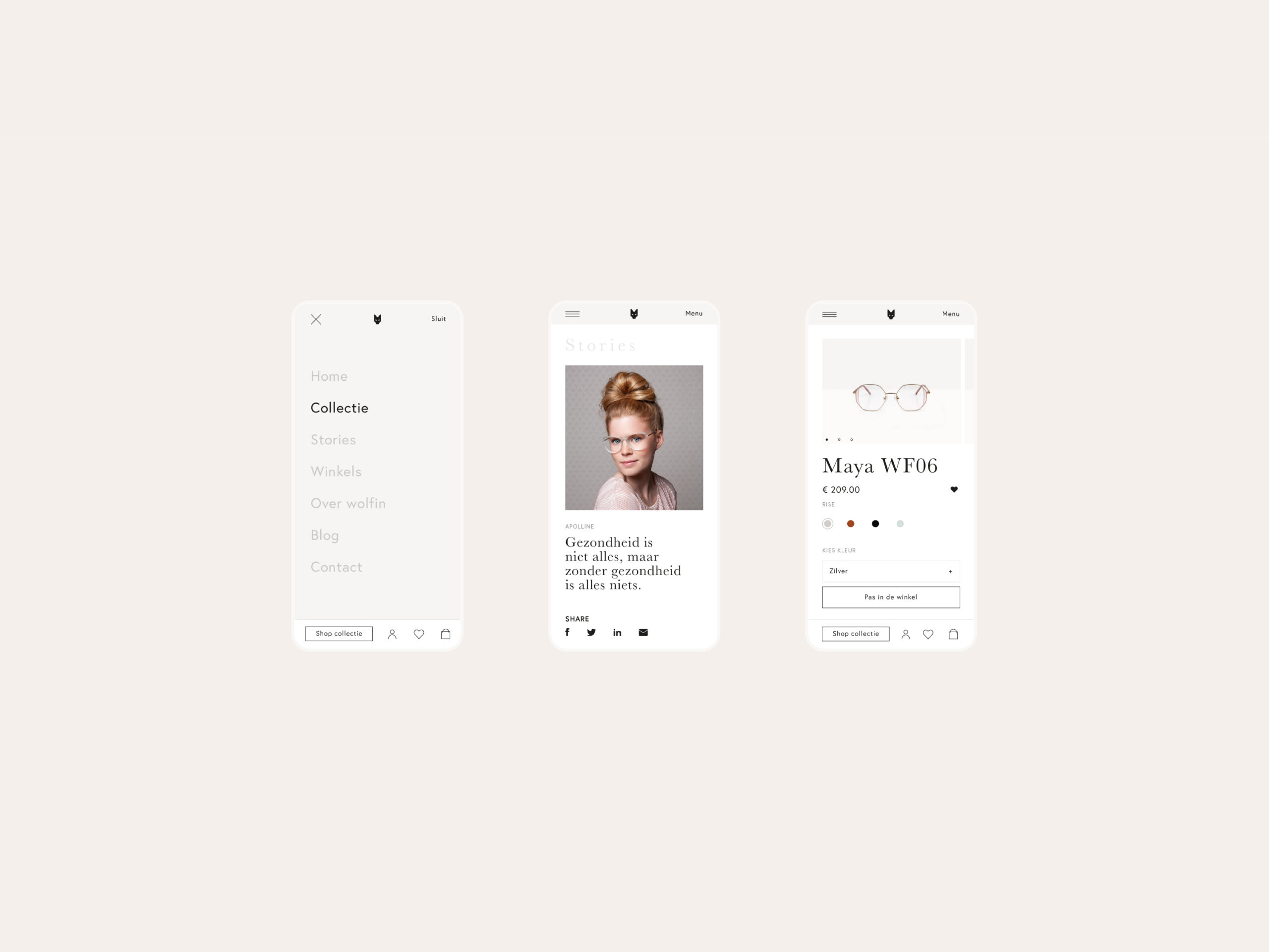 wolfin webdesign webshop mobiel